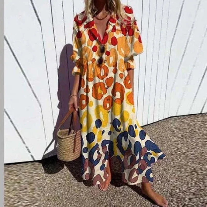 Maisie – Elegantes, schmeichelhaftes Maxikleid