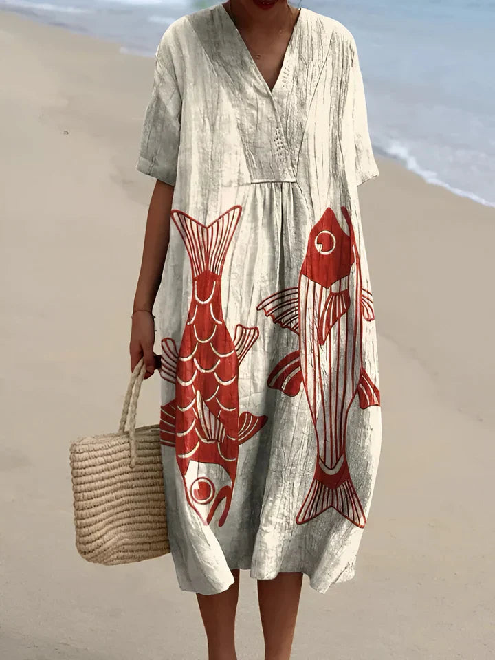 Aleyna - Buntes Sommerkleid