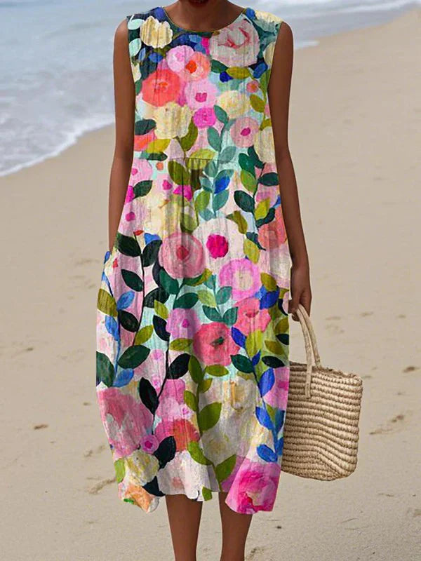 Charlotte - Bequemes Midikleid