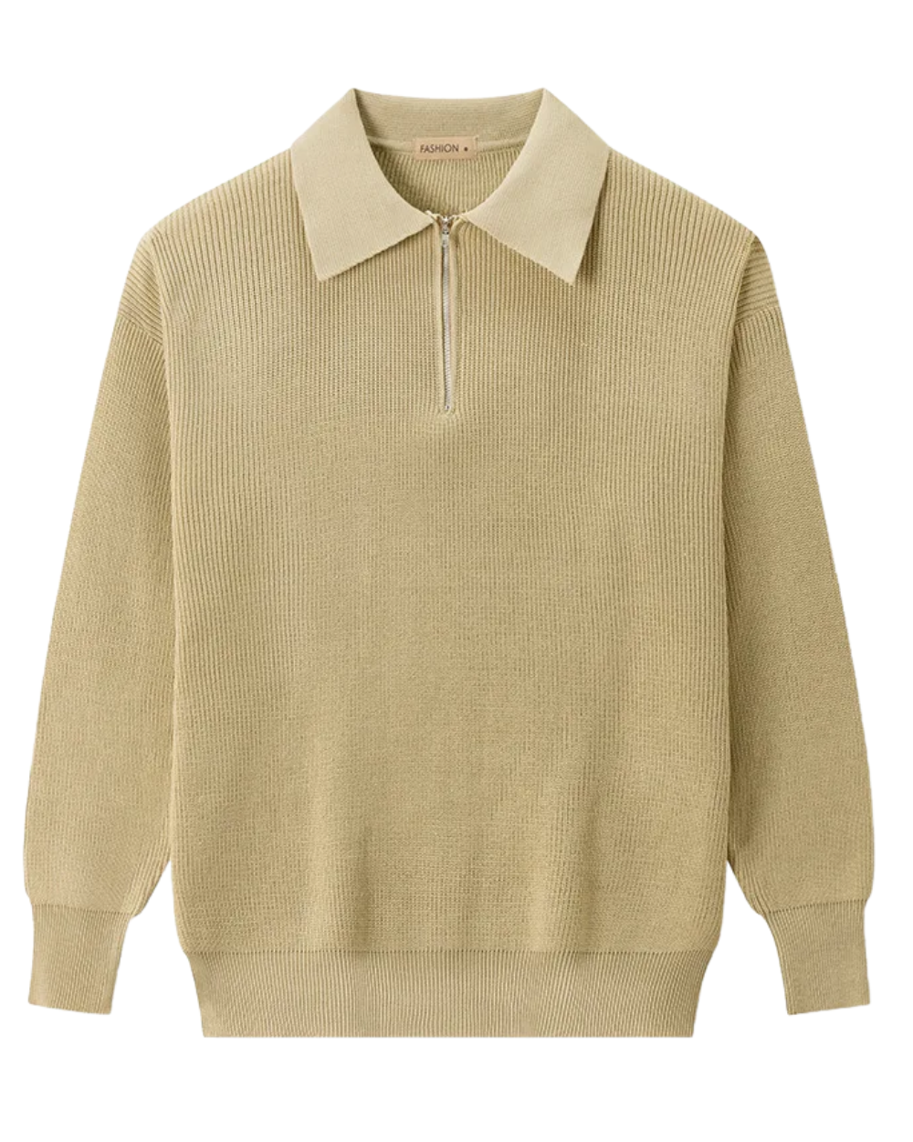 Eleganter Pullover mit Reißverschluss