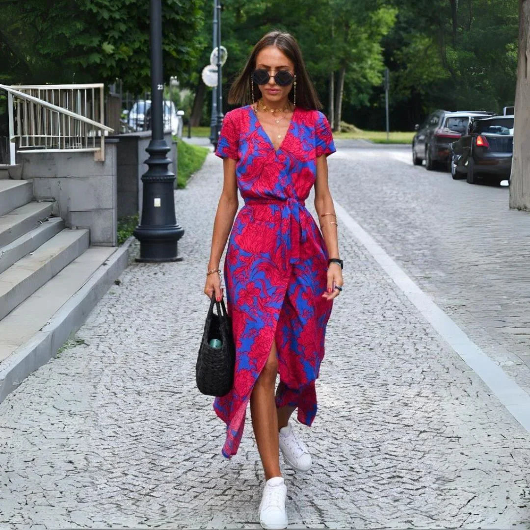 Suzanne – Elegantes, fließendes Kleid