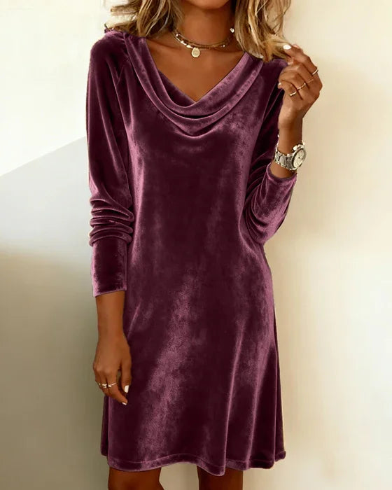 Frosina – Elegantes Samtkleid