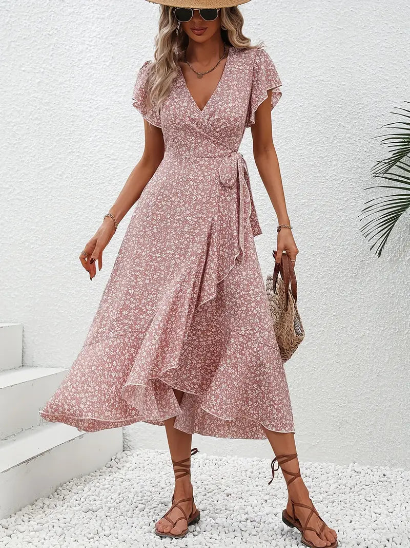Miriam - Elegantes Blumenkleid