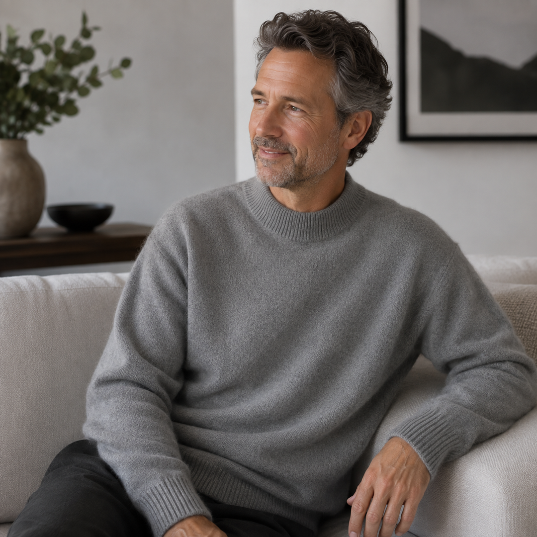 Klassischer Pullover