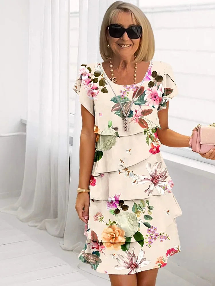 Mallory - Elegantes Blumenkleid