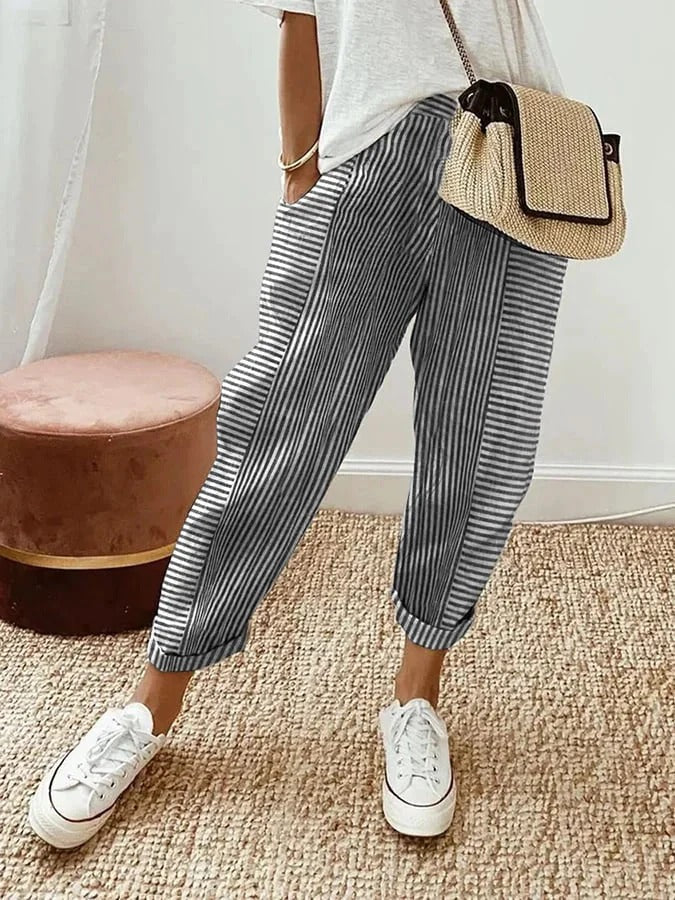 ELENA™ | Gestreifte Hose