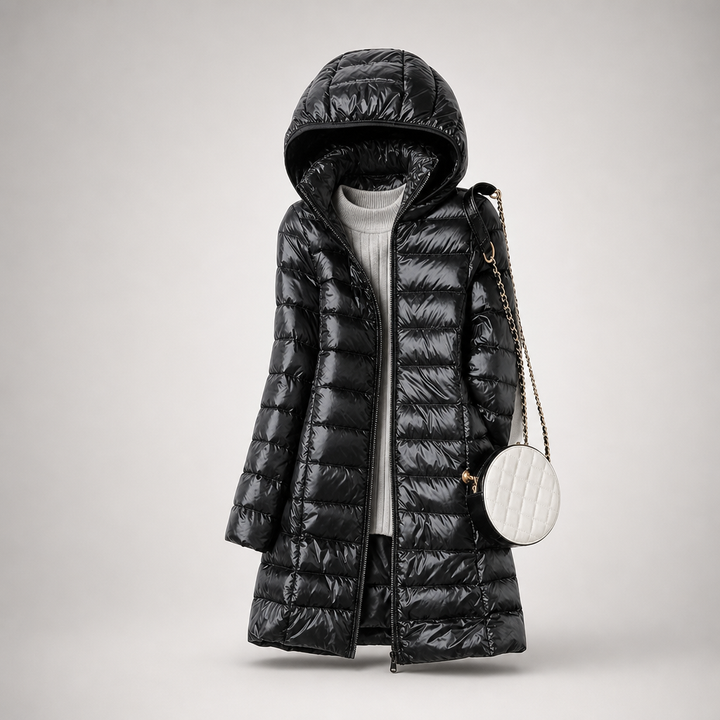 Clara Ultraleichte Daunenjacke für mühelosen Stil