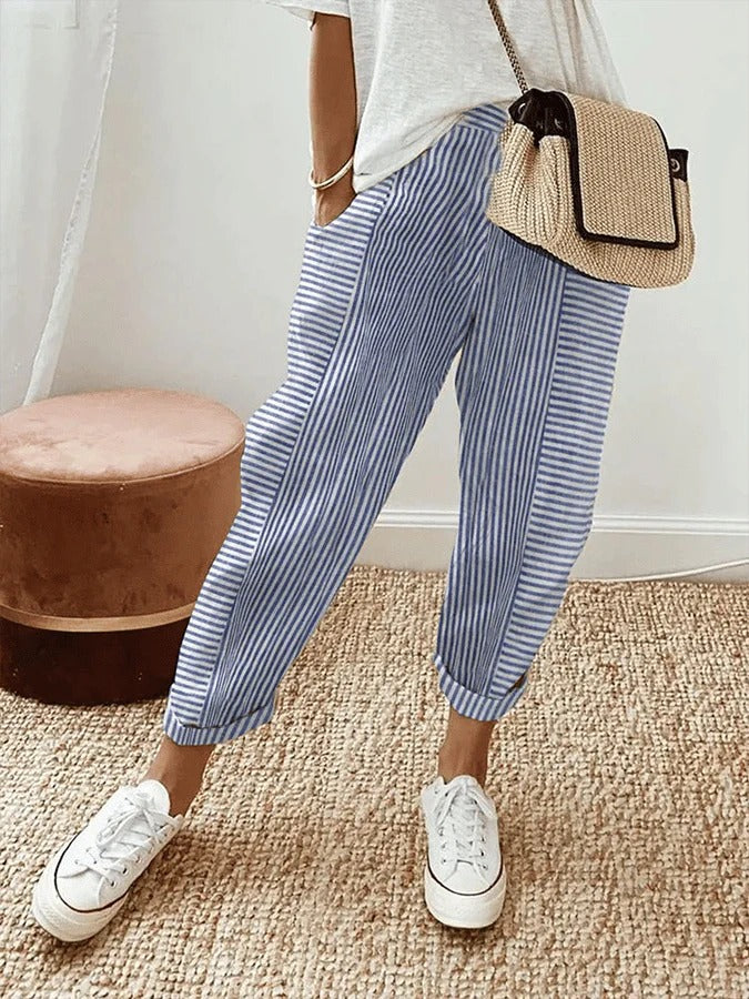 ELENA™ | Gestreifte Hose
