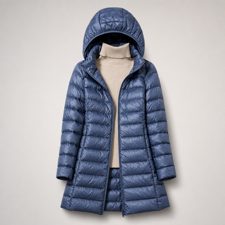 Clara Ultraleichte Daunenjacke für mühelosen Stil