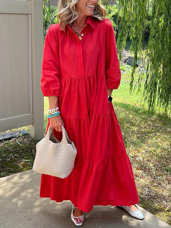Bente - Elegantes Maxikleid