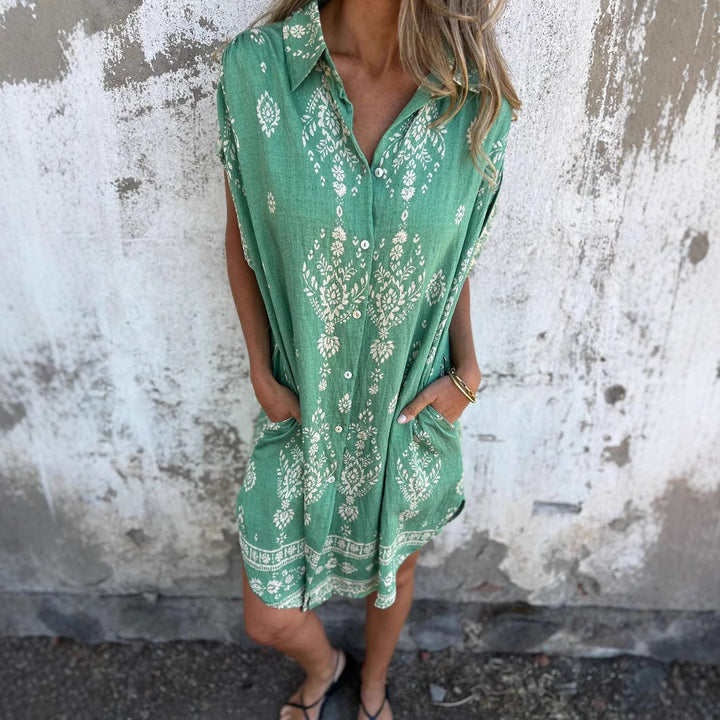 Silke – Elegantes weites Kleid