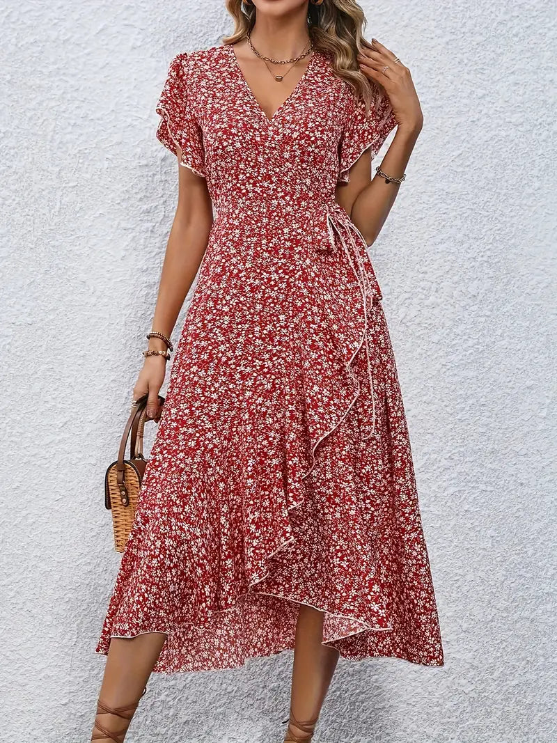 Miriam - Elegantes Blumenkleid