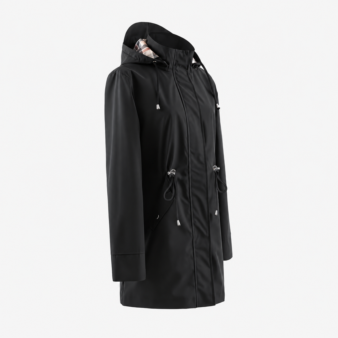 Carlotta Wasserdichte 3-in-1 Regenjacke mit abnehmbarer Kapuze