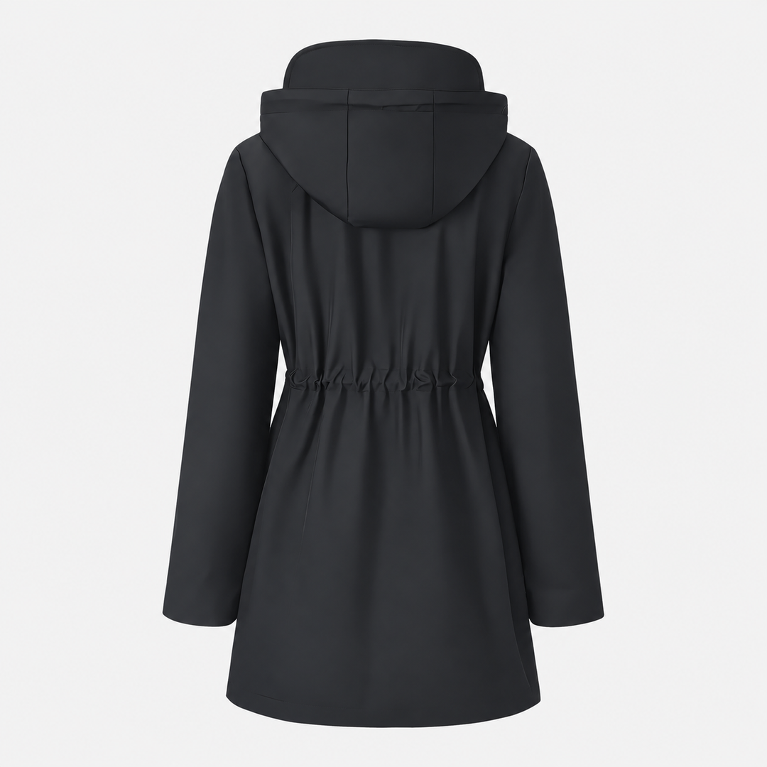 Carlotta Wasserdichte 3-in-1 Regenjacke mit abnehmbarer Kapuze