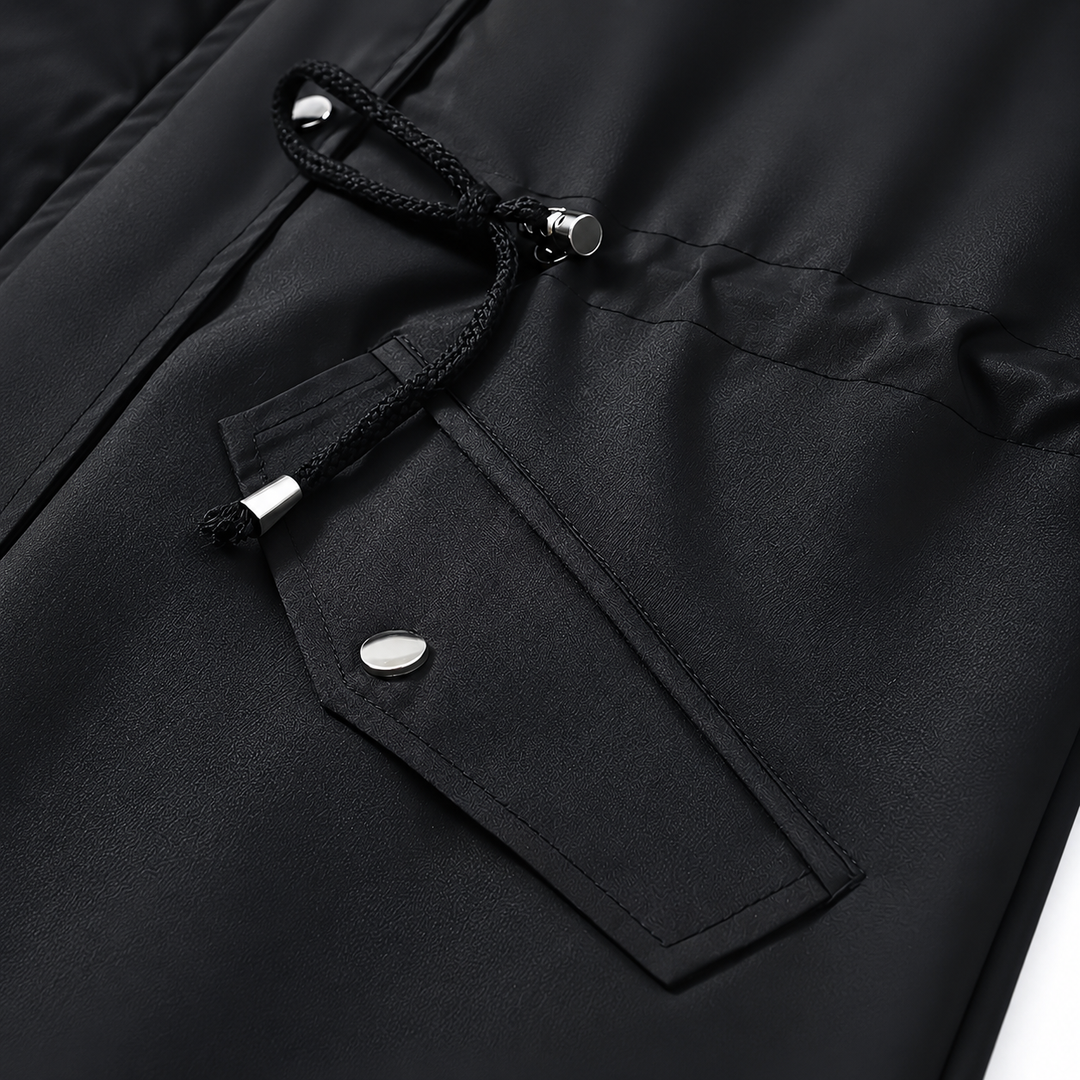 Carlotta Wasserdichte 3-in-1 Regenjacke mit abnehmbarer Kapuze