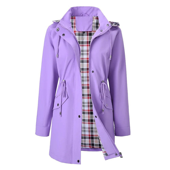 Carlotta Wasserdichte 3-in-1 Regenjacke mit abnehmbarer Kapuze