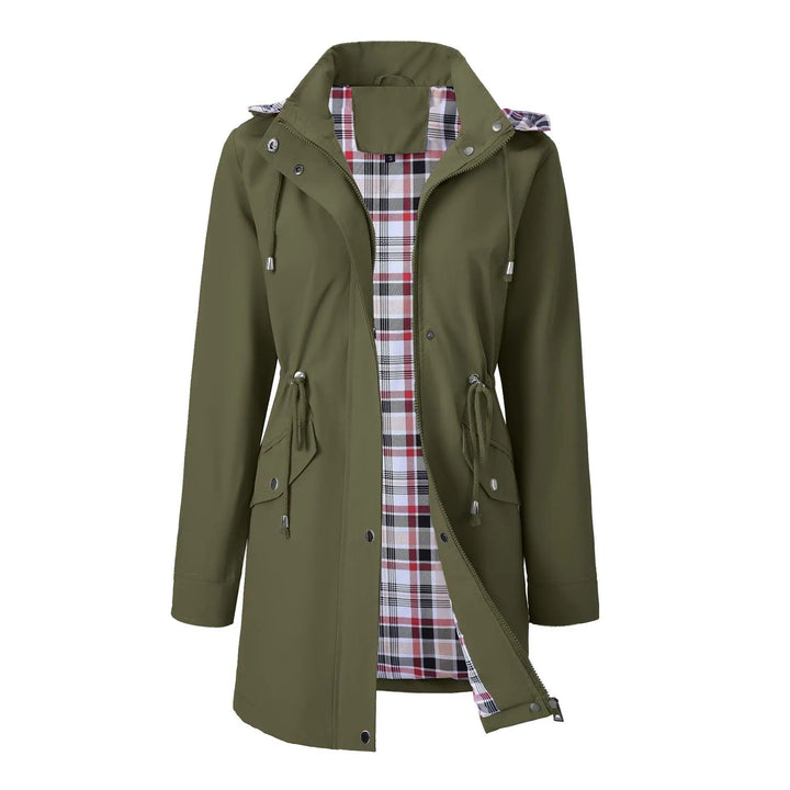 Carlotta Wasserdichte 3-in-1 Regenjacke mit abnehmbarer Kapuze