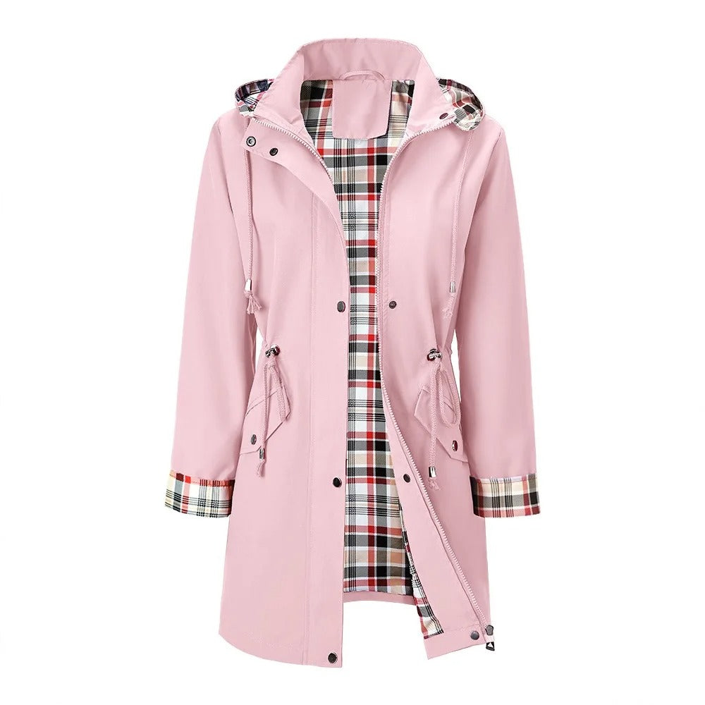 Carlotta Wasserdichte 3-in-1 Regenjacke mit abnehmbarer Kapuze