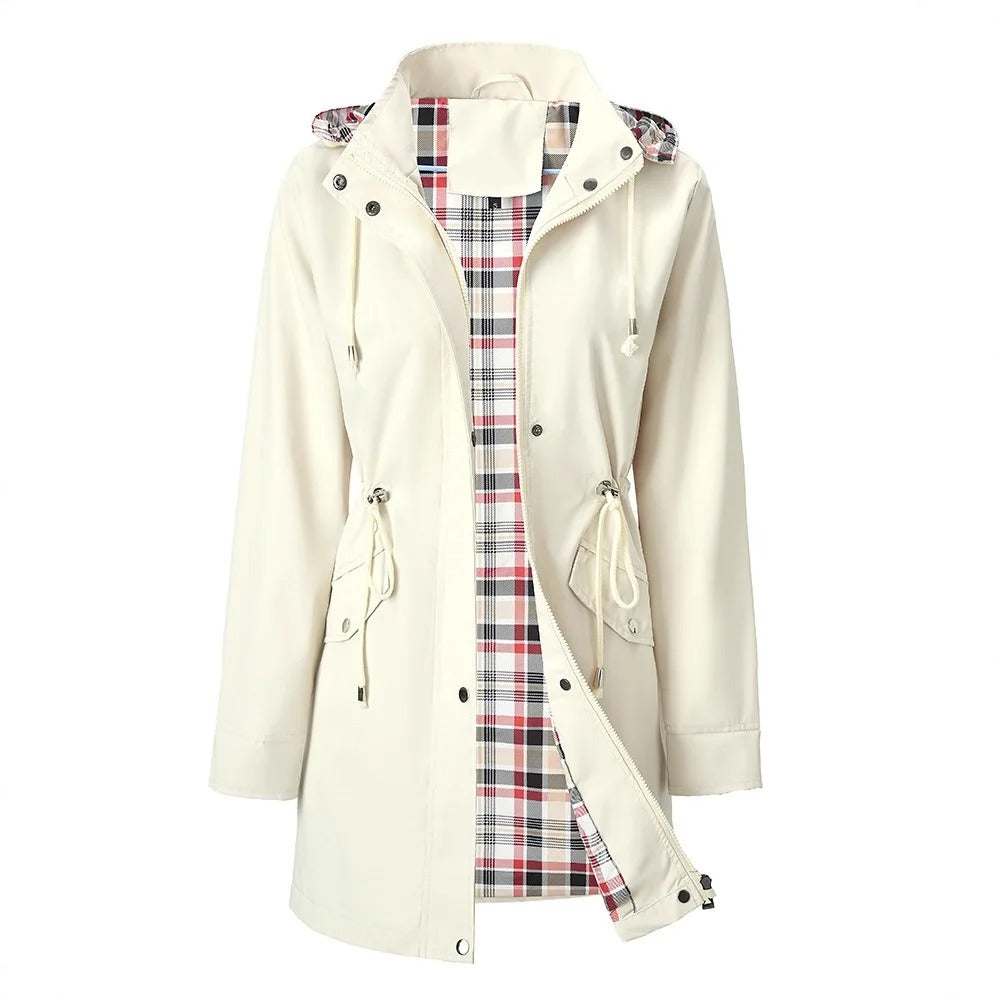 Carlotta Wasserdichte 3-in-1 Regenjacke mit abnehmbarer Kapuze