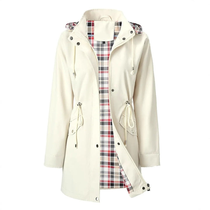 Carlotta Wasserdichte 3-in-1 Regenjacke mit abnehmbarer Kapuze