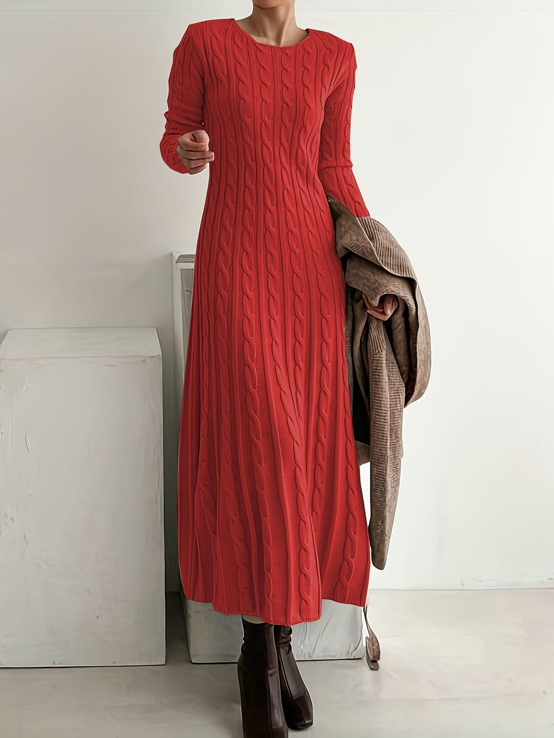 Maeve – Elegantes Strickkleid