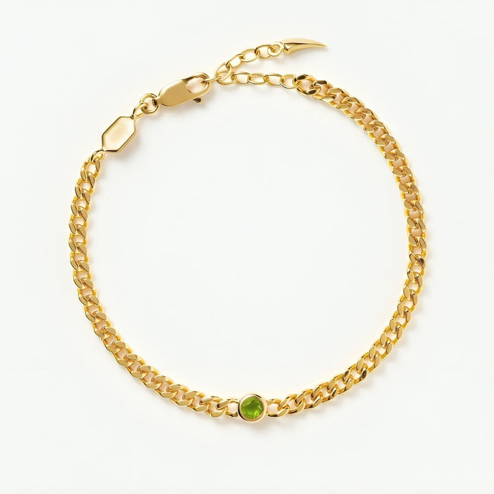 August-Geburtsstein-Armband