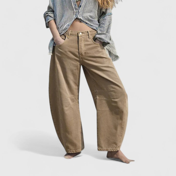Regen | Bequeme Weite-Hosen