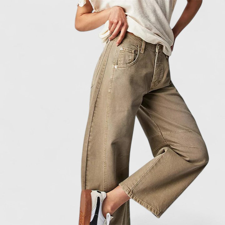 Regen | Bequeme Weite-Hosen