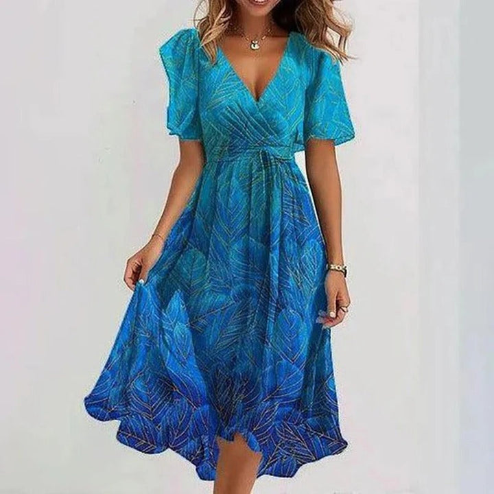 Yara - Elegantes geblümtes Kleid