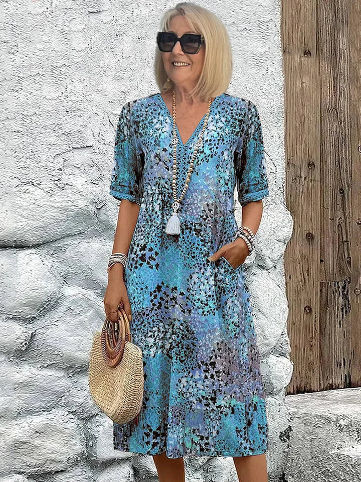 Lina - Midi-Kleid „Éclatante“