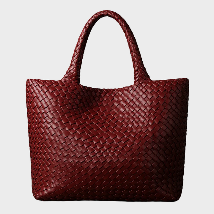 Lana – Gewebter Shopper aus veganem Leder