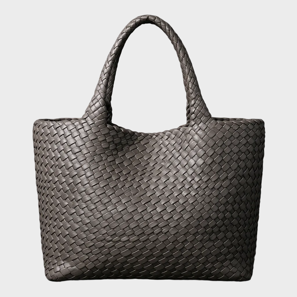Lana – Gewebter Shopper aus veganem Leder