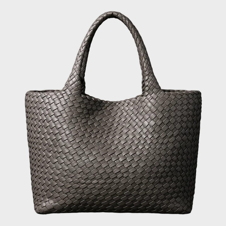 Lana – Gewebter Shopper aus veganem Leder