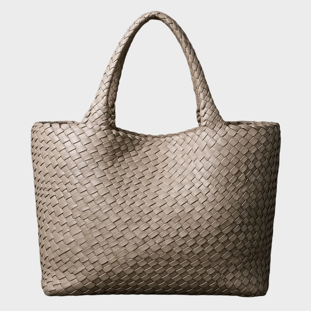 Lana – Gewebter Shopper aus veganem Leder