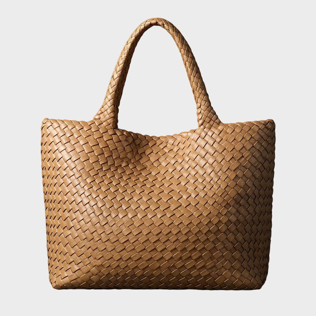 Lana – Gewebter Shopper aus veganem Leder