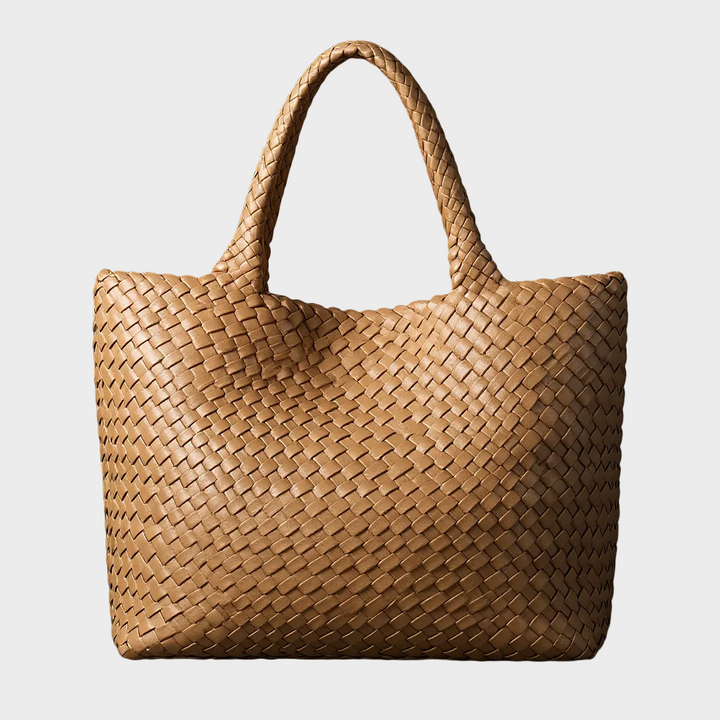 Lana – Gewebter Shopper aus veganem Leder