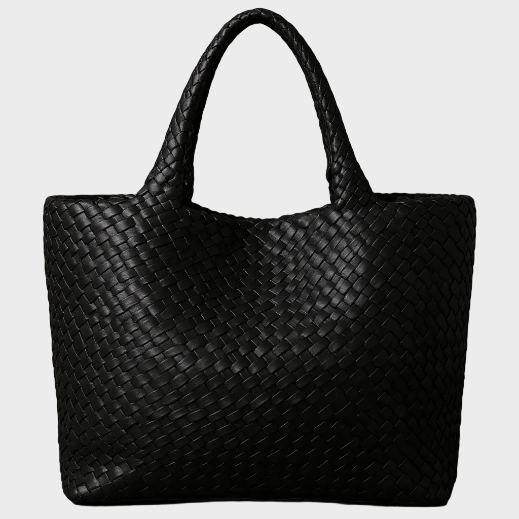 Lana – Gewebter Shopper aus veganem Leder