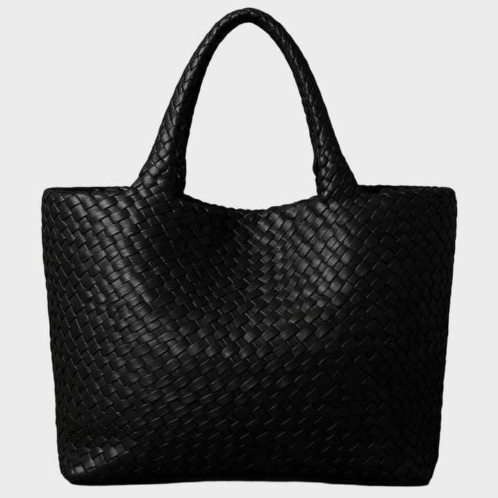 Lana – Gewebter Shopper aus veganem Leder