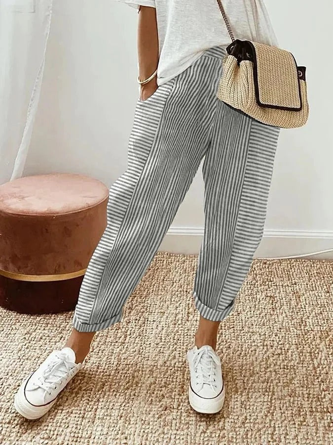 ELENA™ | Gestreifte Hose