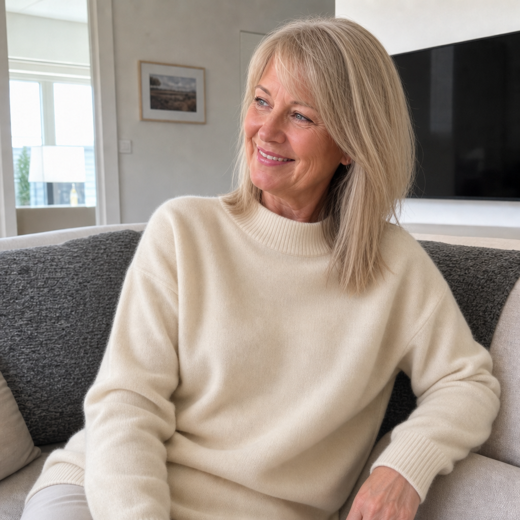 Klassischer Pullover