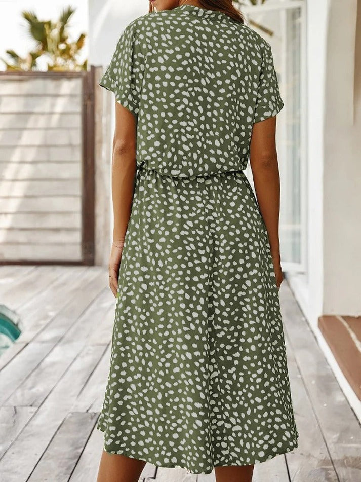 Edith - Sophistiziertes fließendes Kleid