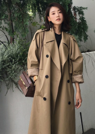 Klassischer Trenchcoat