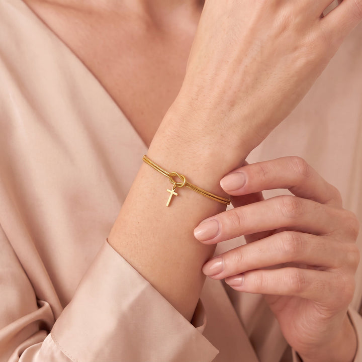 Initial Knot Bracelet