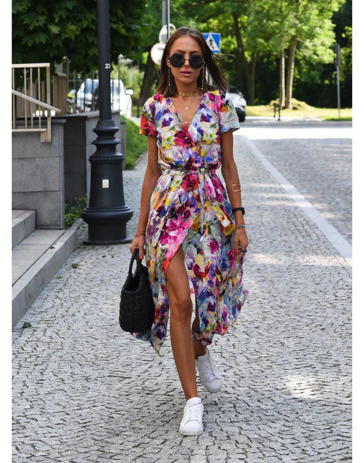 Suzanne – Elegantes, fließendes Kleid