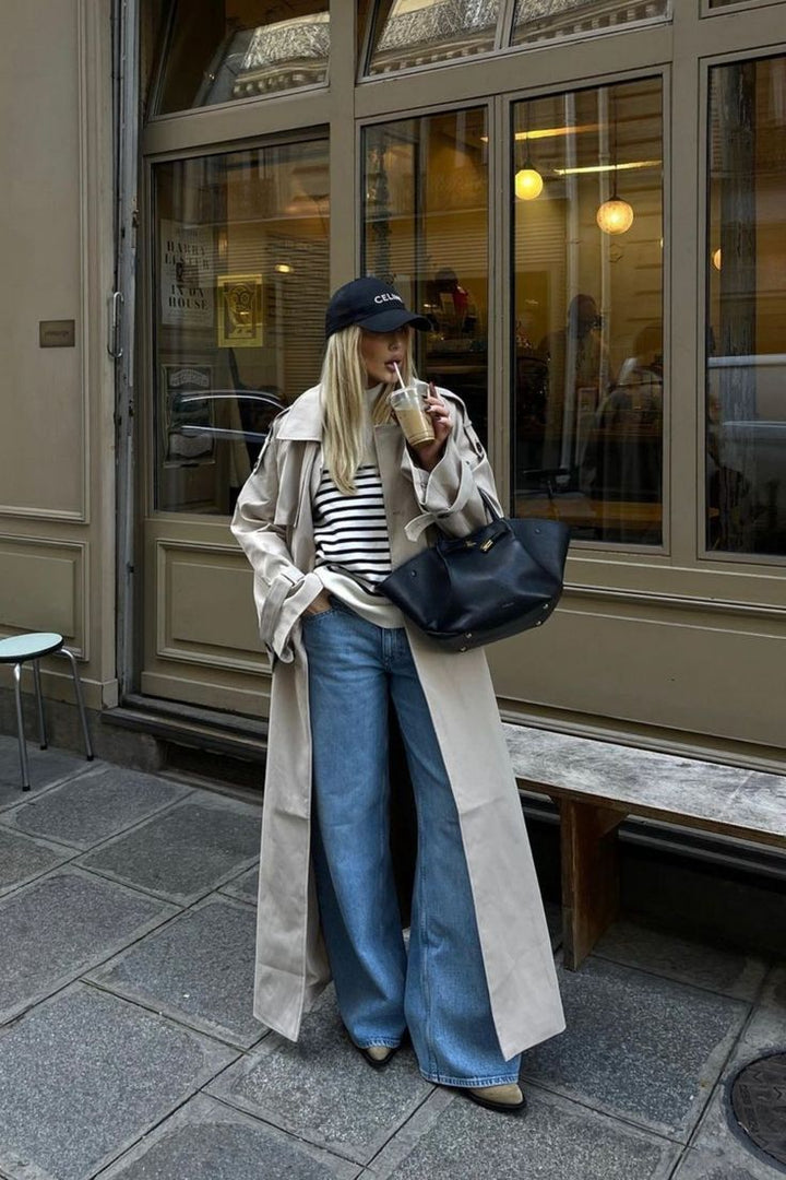 Klassischer Trenchcoat