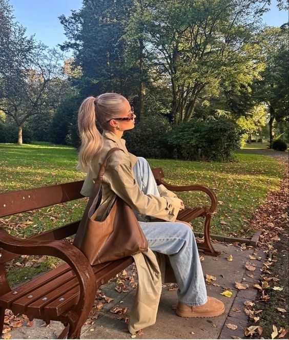 Klassischer Trenchcoat