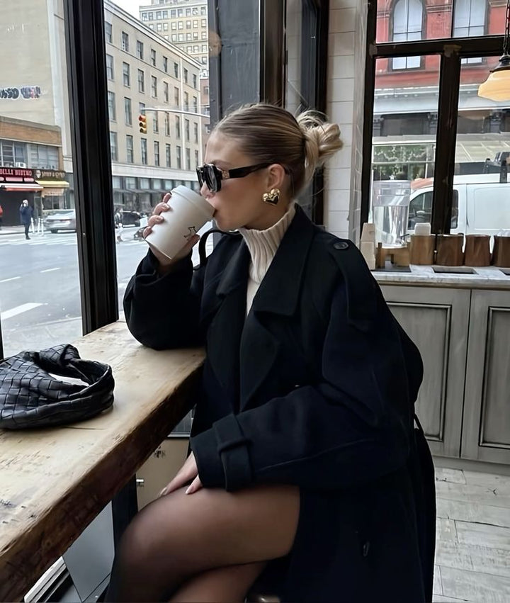 Klassischer Trenchcoat