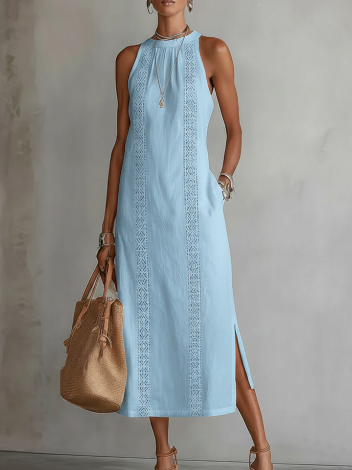Jimena - Elegantes Leinenkleid