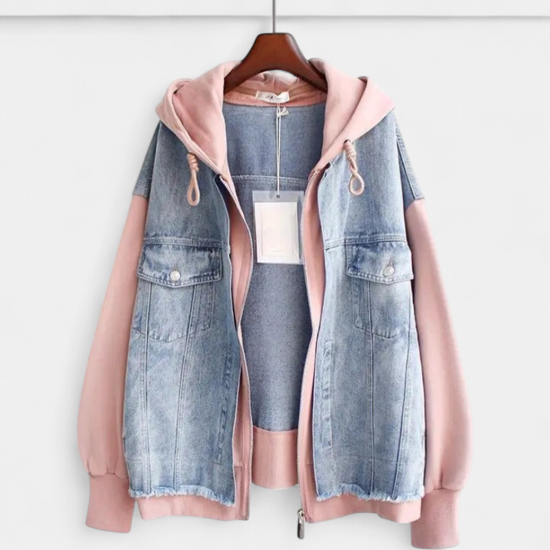 MIRA | Dual-Tone Denimjacke