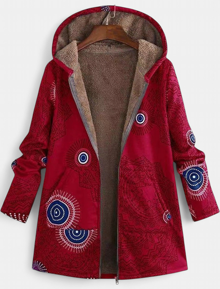 ZAHARA | Künstlerische Fleece-Jacke